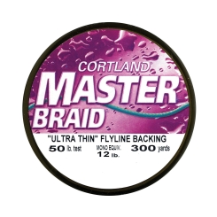 Cortland Masterbraid - Ultra Thin Backing 300 YD 30 LB 30 LB