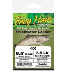 Frog Hair Vorfach - Stiff Butt  2,90m 