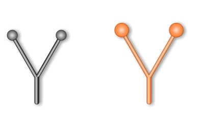 Stonfo PLASTIC EYES V TYPE Schwarz 2.7mm Stonfo PLASTIC EYES V TYPE Schwarz 2.7mm