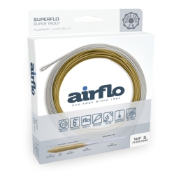 Airflo Ridge 2.0 Superflo Super Trout Fliegenschnur Olivgrün 