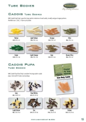 Hemingways Caddis Tube Bodies 