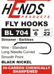 Hends Streamerhaken - Barbless BL704 