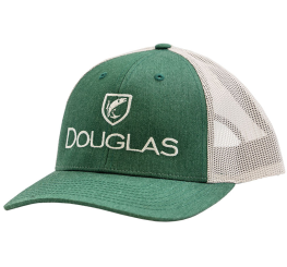 Douglas Low Crown Kappe Dunkelgrün/Hellgrau 