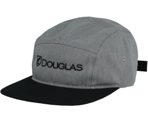 Douglas Flat Visor Kappe Grau/Schwarz 