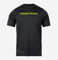 Finntrail LOGOQR T-Shirt Black 