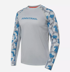 Finntrail WAVE Sonnenschutz UPF 50+ Langarmshirt Grau 
