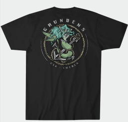 Grundéns Mermaid SS T-Shirt Schwarz XL