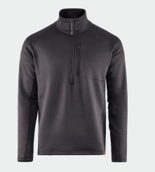Grundéns Grundies Thermal 1/2 Zip, Schwarz 