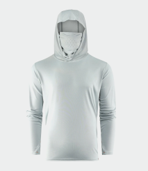 Grundéns Tough Sun Masked Hoodie UPF 50+ Sonnenschutz iceberg 