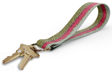 Wingo Key Fob Schlüsselanhänger Rainbow Trout 2022 