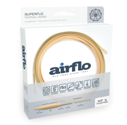 Airflo Superflo Ridge 2.0 Tactical Fliegenschnur Olivgrün/Bambus 