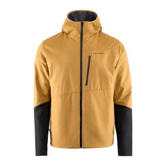 Grundens Turbulence Hybrid Hoodie | Whiskey / Schwarz 