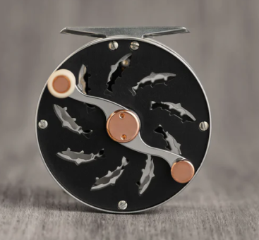 Frödin Salar Wild Salmon Fliegenrolle Black 