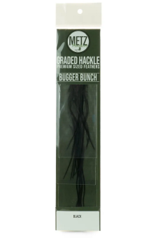 Metz Hackle Bugger Bunch 3pk 