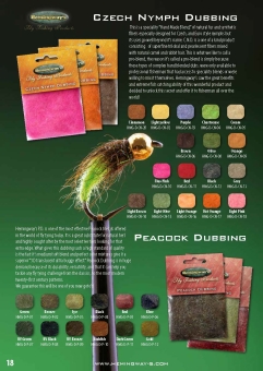 Hemingways Dubbing - Peacock 