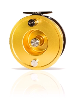 Shilton SL Spey Series Fliegenrolle Black/Gold/Red 