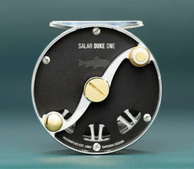 Frödin Salar Duke Fliegenrolle matt black 