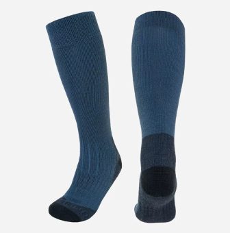 Finntrail MERINOLONG Thermosocken Blau 