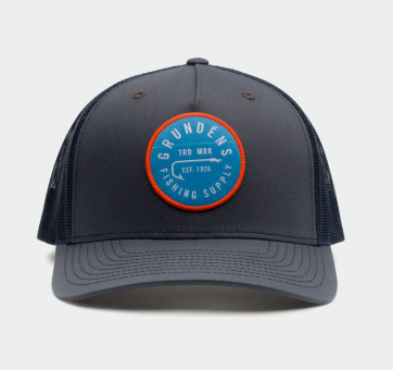 Grundéns Hook Trucker Kappe Ombre Blue / Navy 