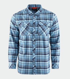 Grundéns Dungeness Seawool Flanell, Captains Blue 