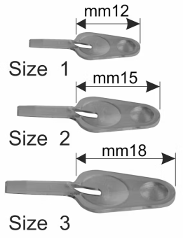 Stonfo Wobblerschaufel Mini in 3 Größen 619 