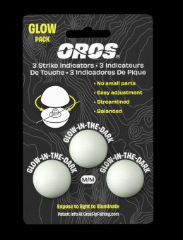 Oros Strike Indicator 2 klein 1 mittel Glow in the Dark 