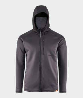 Grundéns Grundies Thermal FZ Kapuzenpullover, Schwarz 