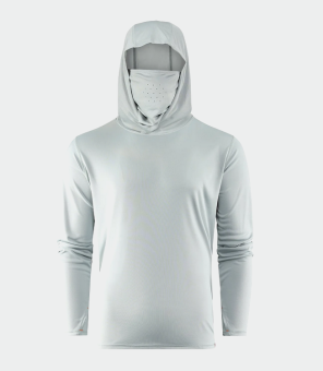 Grundéns Tough Sun Masked Hoodie UPF 50+ Sonnenschutz iceberg 