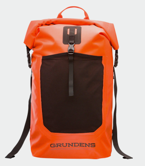Grundéns Bootlegger Roll Top Rucksack 30L, Red Orange 