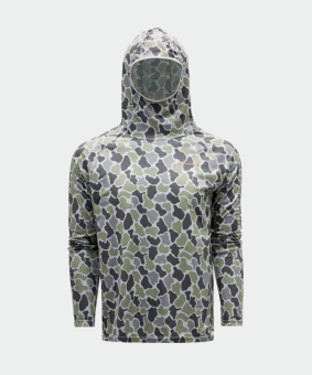 Grundéns Solstrale Hoody, UPF 50+ Sonnenschutz Tea Duck Camo 