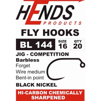 Hends Haken - Jig Competition Barbless BL144 