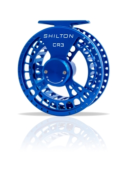 Shilton CR Series Fliegenrolle Blue 