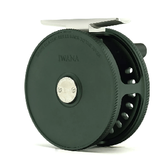 Iwana MINAMI Trout Fliegenrolle Grün 