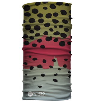 Wingo Fish Skin Neck Gaiter Nacken- und Halstuch Rainbow Trout 2022 