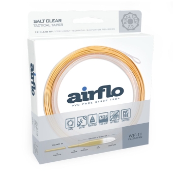 Airflo Superflo Ridge 2.0 Flats Tactical 12ft Clear Tip Fliegenschnur 