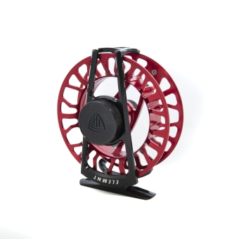 Taylor Fliegenrolle Elemnt Rubinrot 